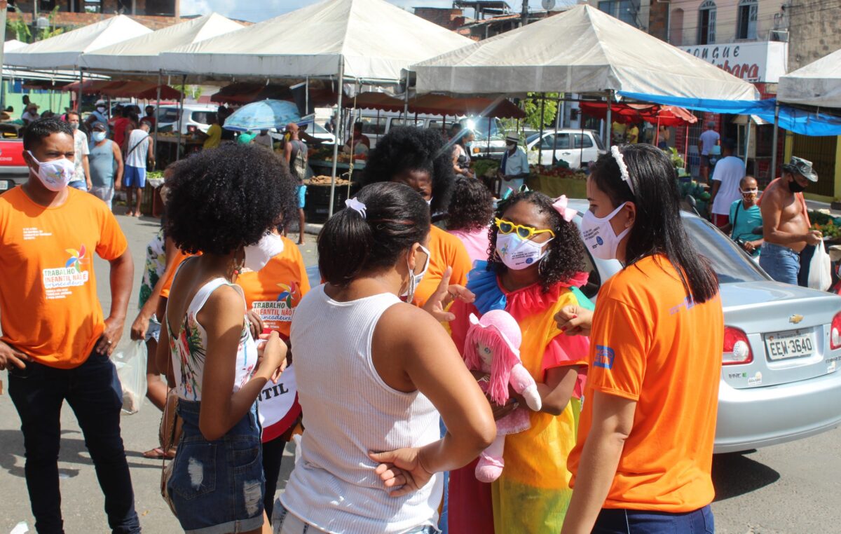 Dia Mundial Contra o Trabalho Infantil foi lembrado com ação da SEDES