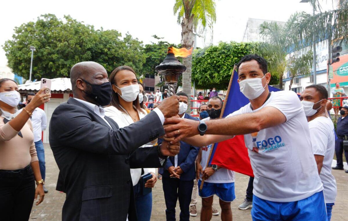 Fogo Simbólico passou por São Francisco do Conde lembrando a Independência da Bahia