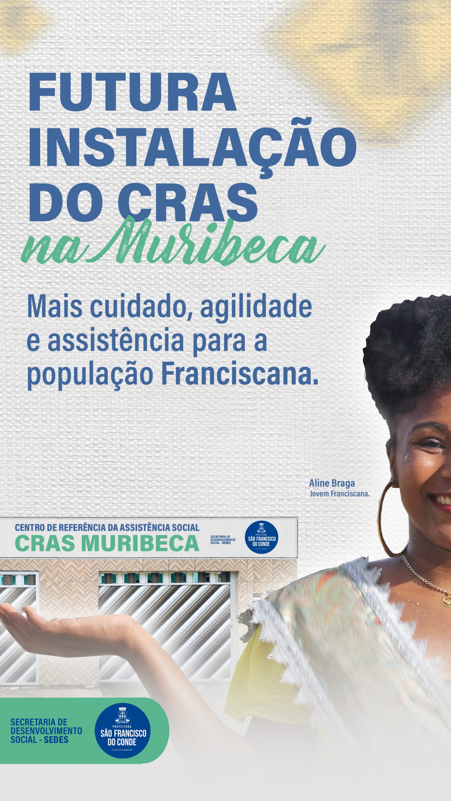 Muribeca vai ganhar um novo e moderno Centro de Referência de Assistência Social- CRAS
