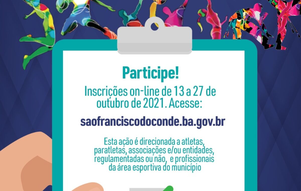 SEJUV abre Cadastro Municipal de Associações, Clubes e fazedores de esporte