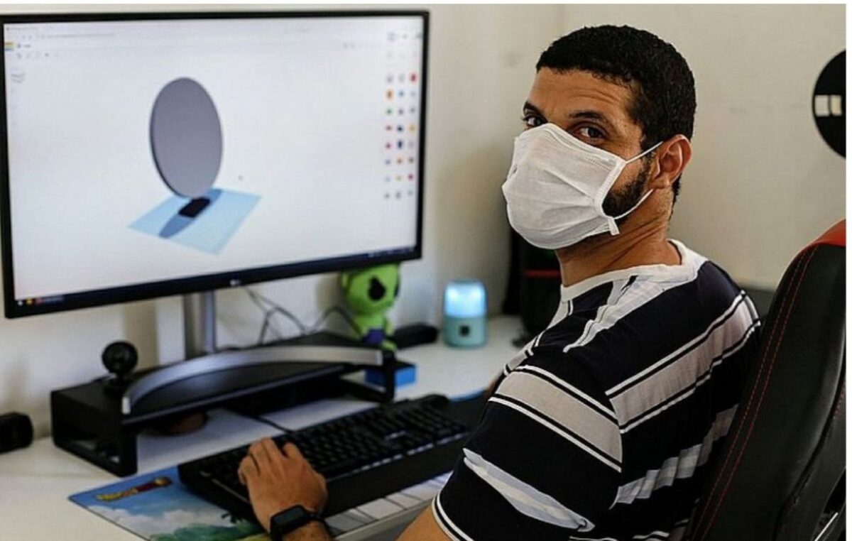 Estudante de engenheira de São Francisco do Conde é destaque em veículos de comunicação da Bahia por ajudar garoto autista