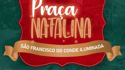  Praça Natalina – São Francisco do Conde Iluminada