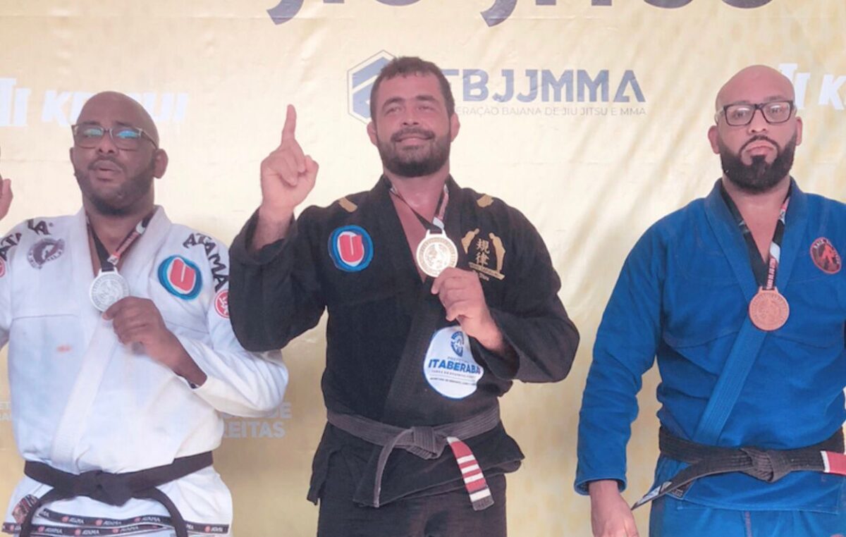 Atletas franciscanos conquistaram medalhas no Campeonato Baiano de Jiu-Jitsu