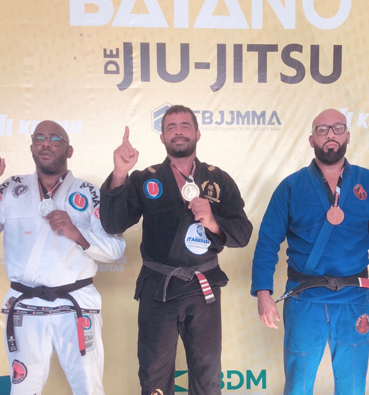 Atletas franciscanos conquistaram medalhas no Campeonato Baiano de Jiu-Jitsu