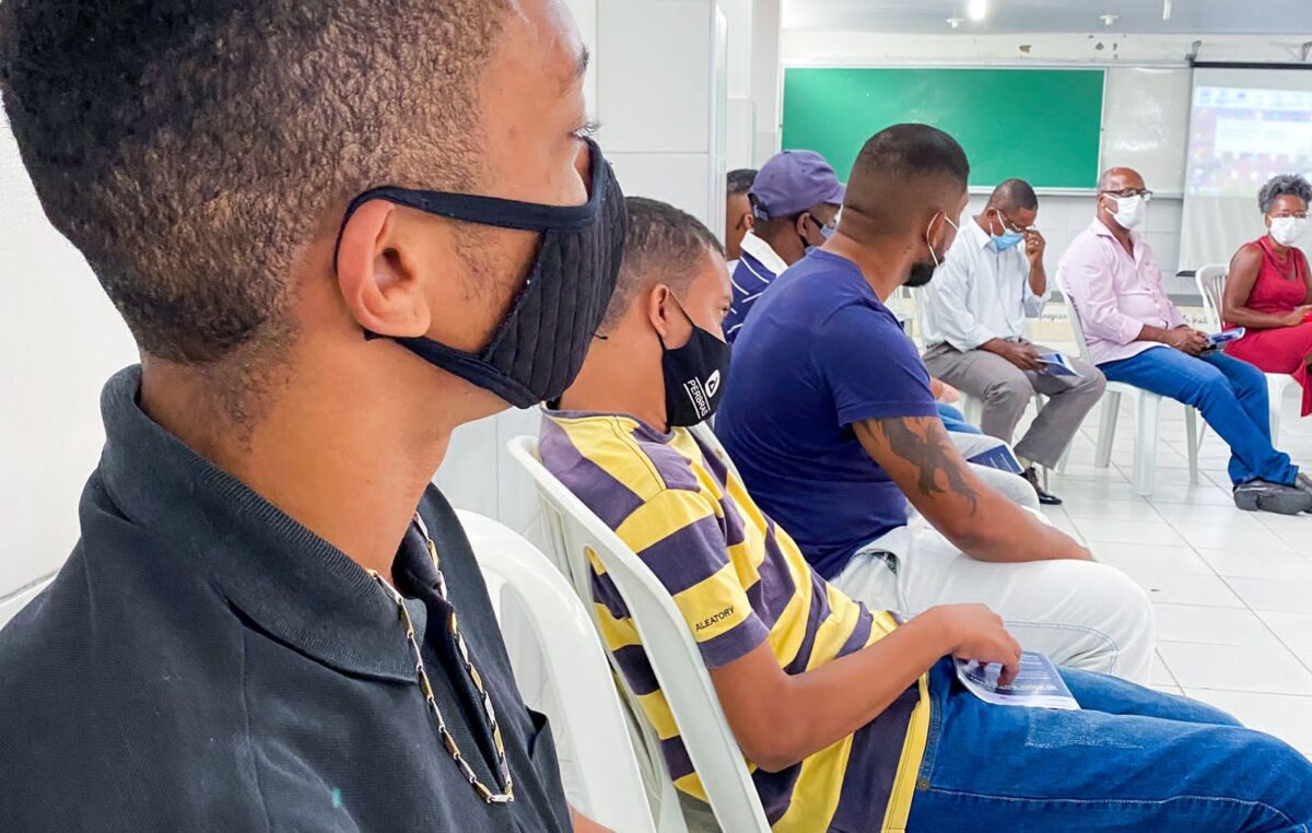 A Prefeitura, por meio da Secretaria de Desenvolvimento Social realizou uma Roda de Conversa intitulada como: “Papo Reto com Homens”.