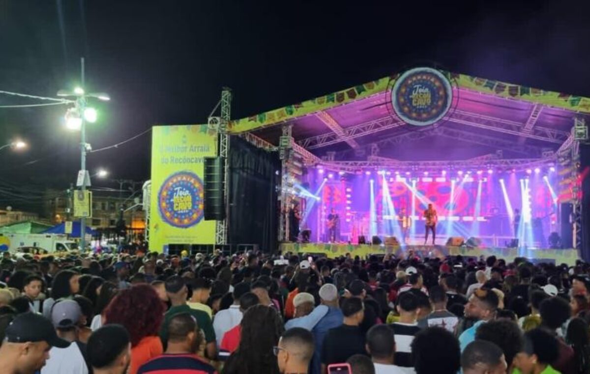 A penúltima noite do Arraiá Joia do Recôncavo foi um sucesso