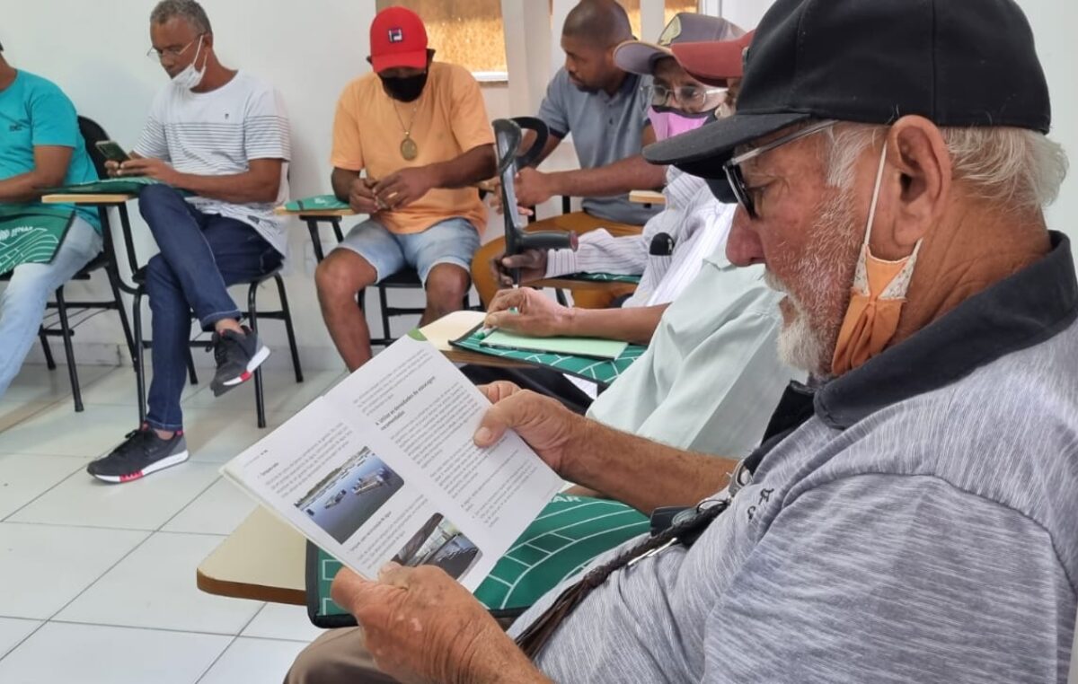 Prefeitura, por meio da SEMAP, realizou nos dias 07, 08 e 09 de Junho, o curso de Trabalhador na Piscicultura
