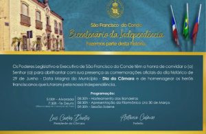 São Francisco do Conde: Bicentenário da independência