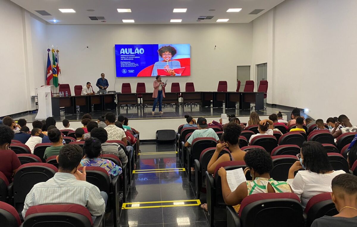 Matéria – Prefeitura em parceria com a Câmara Municipal de Vereadores irá promover o Concurso de Redação 2022, para estudantes do Ensino Fundamental II e Ensino Médio