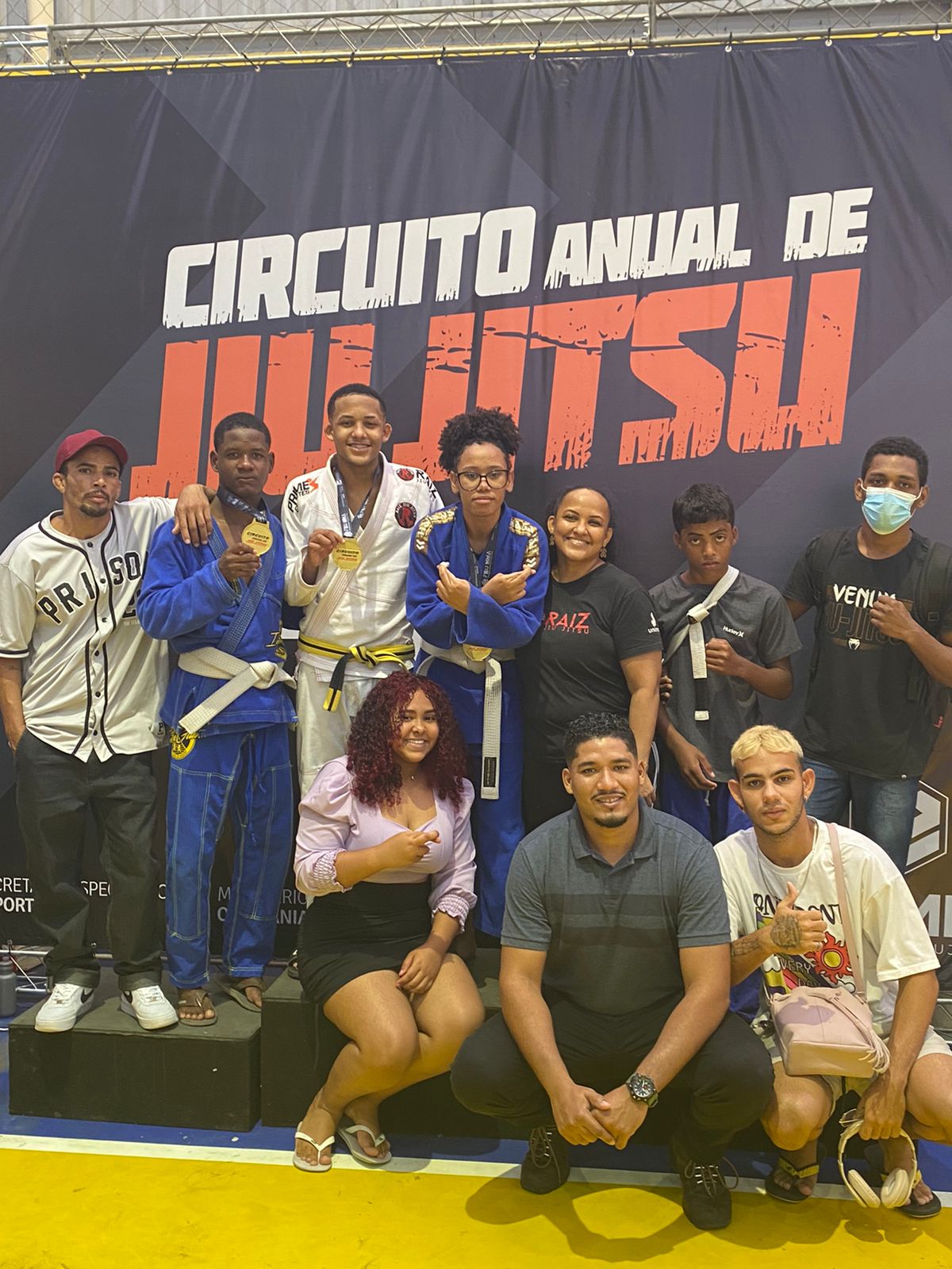 Equipe de jiu-jitsu de São Francisco do Conde é destaque no Circuito Anual