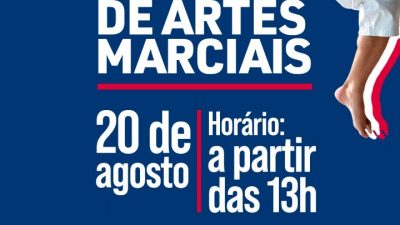 Festival de Artes Marciais acontecerá neste sábado (20)