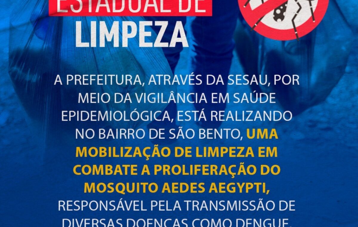 Dia D Estadual de Limpeza 