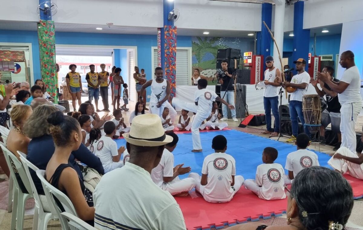 Domingão Joias do Recôncavo: música, dança, cinema e artesanato movimentaram a noite de domingo em São Francisco do Conde
