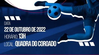 1º Torneio de Futsal Feminino da Juventude, acontecerá no dia 22 de outubro