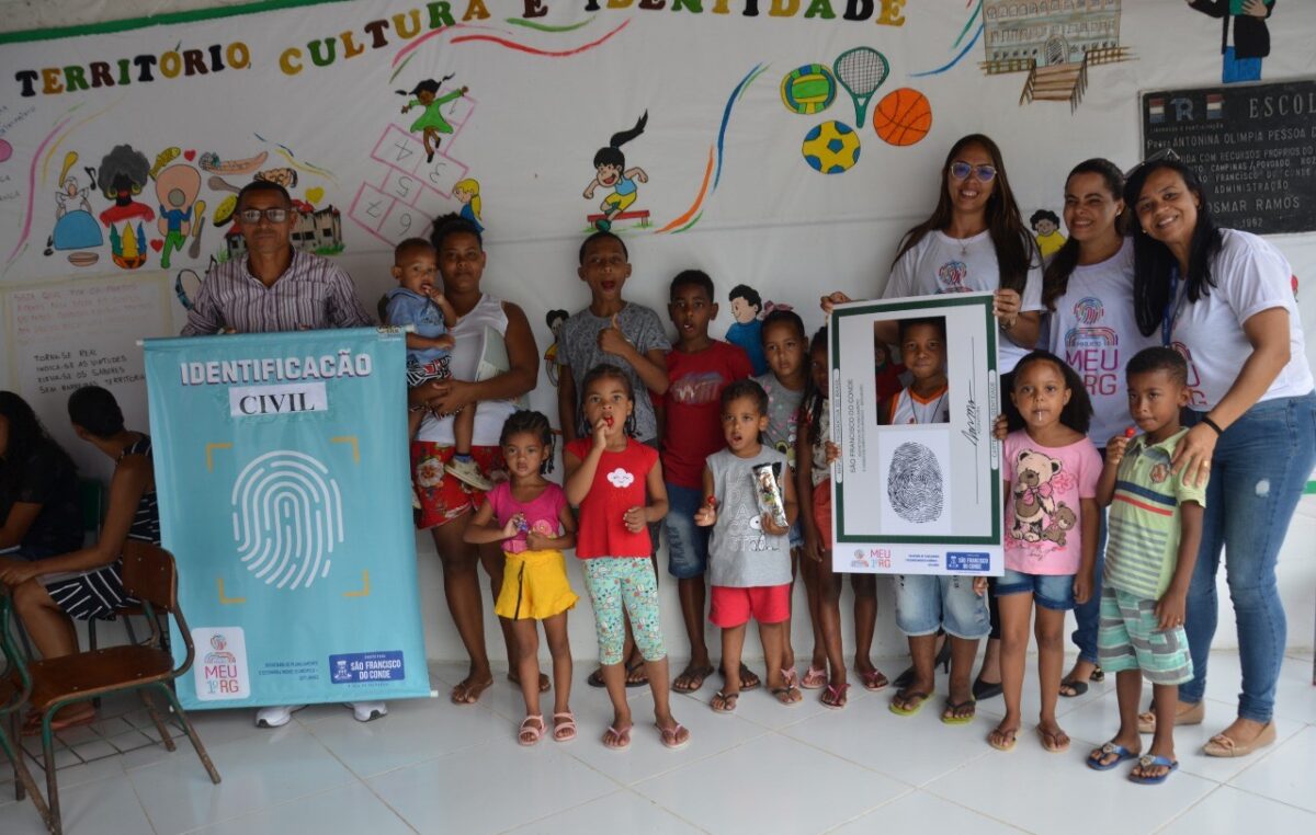 Prefeitura realiza o Projeto Meu 1º RG