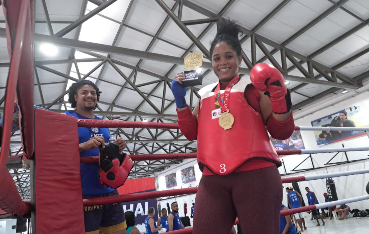 Atleta franciscana conquista primeiro lugar no Festival de Muay Thai