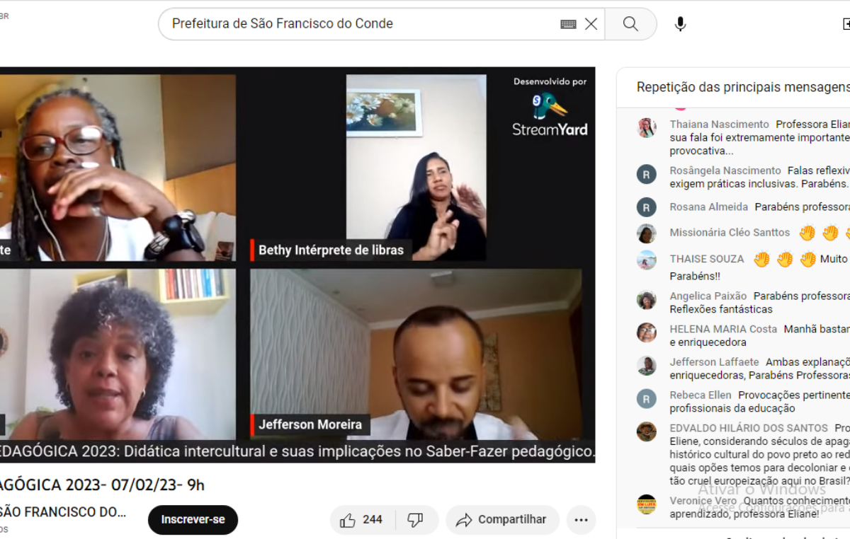 Jornada Pedagógica 2023 retratou temática da Didática Intercultural e sua implicações no Saber-Fazer pedagógico