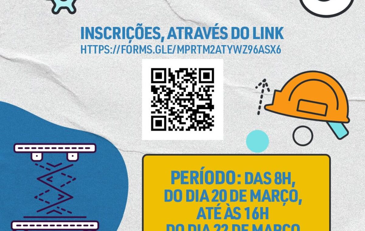 Inscrições para cursos de qualificação profissional acontecem de 20 a 22 de março