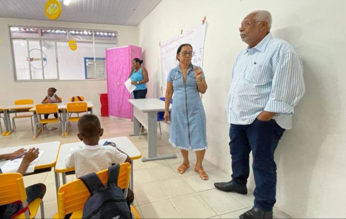 Prefeito Calmon realizou visita técnica nas Escolas da Rede Municipal