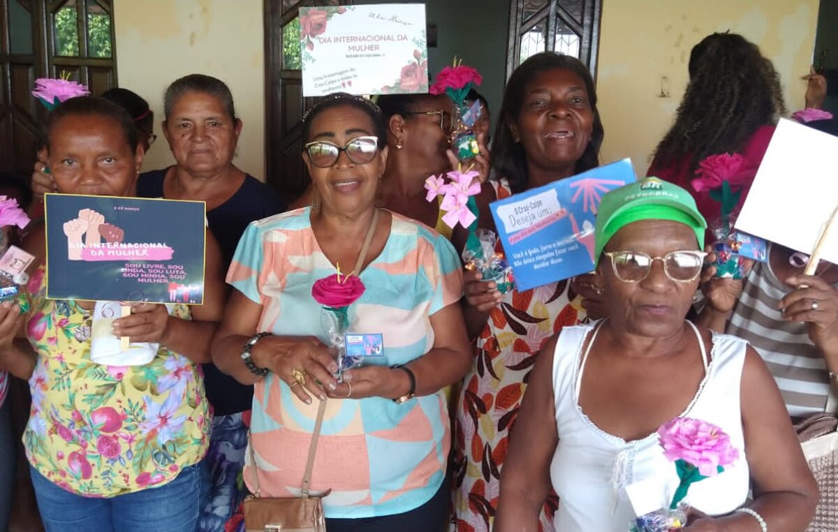 CRAS / Caípe promoveu encontro em alusão ao Dia Internacional da Mulher