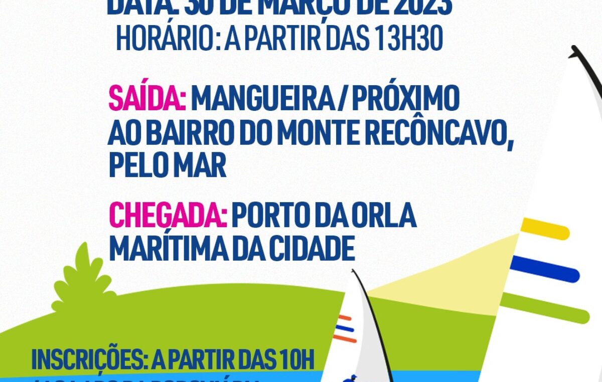 Corrida de Canoas / Regata José Aleixo da Cruz, acontecerá no dia 30 de março