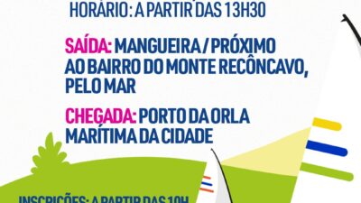 Corrida de Canoas / Regata José Aleixo da Cruz, acontecerá no dia 30 de março
