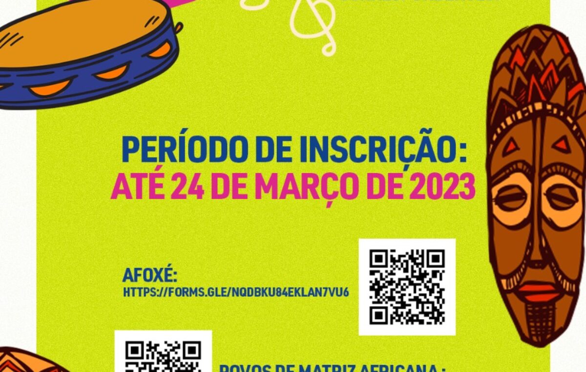 Afoxés e Povos de Matriz Africana: cadastramento oficial acontece até o dia 24 de março