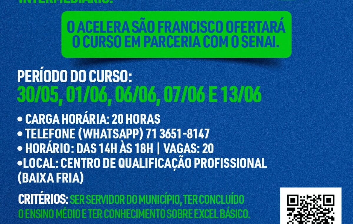 Escola de Governo: Estão abertas as inscrições para o curso Excel intermediário