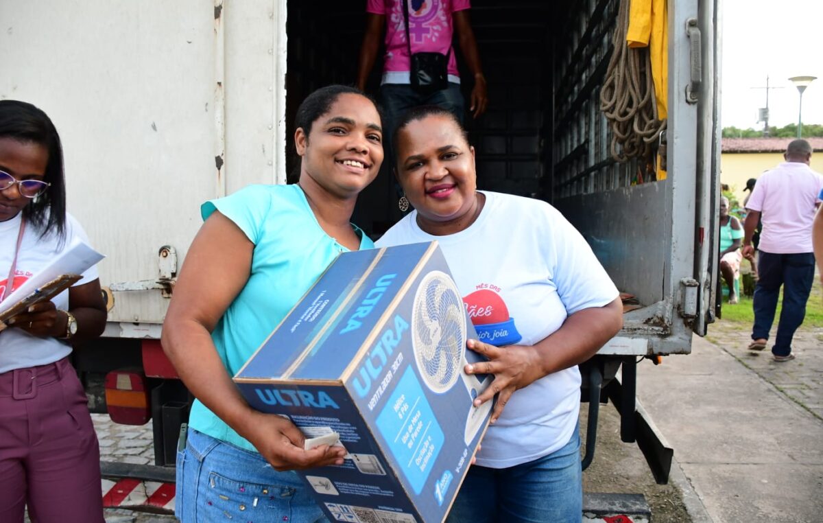 MÊS DAS MÃES: Prefeitura vem realizando sorteios nos bairros da cidade