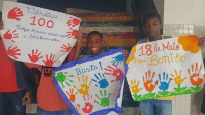 Escolas da Rede Municipal realizam campanha de conscientização em Referência ao Dia Nacional de Combate ao Abuso e à Exploração Sexual de Crianças e Adolescentes