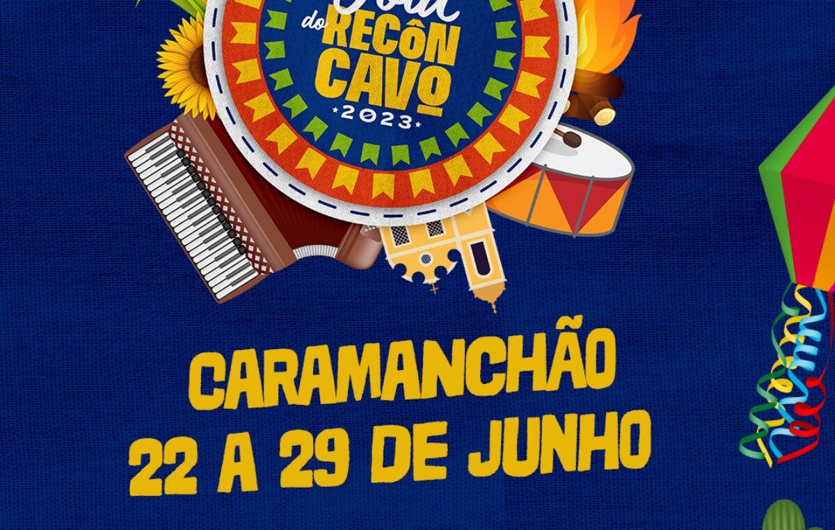 No Arraiá Joia do Recôncavo o que não falta é opção de diversão. Tem festival de quadrilhas e atrações no Caramanchão. Confira: