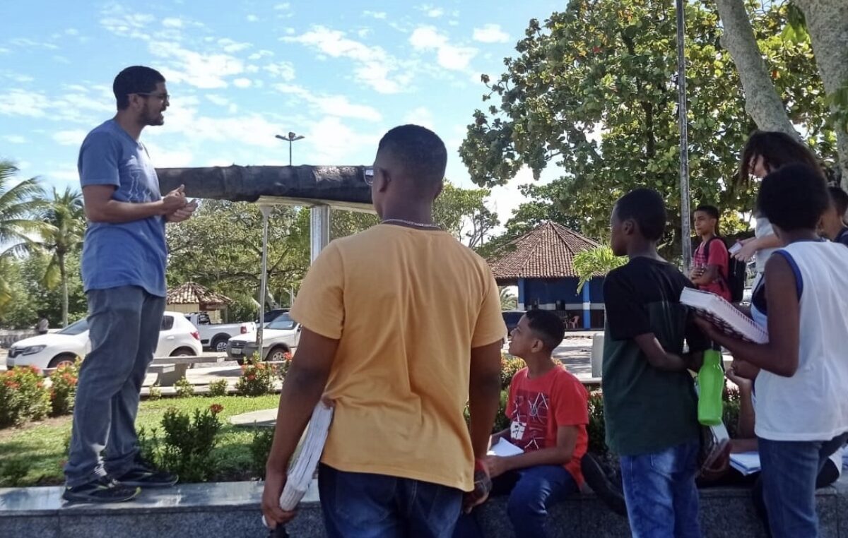 Estudantes do IMLVN participaram de Aula de Campo em preparação para o Concurso de Redação 2023
