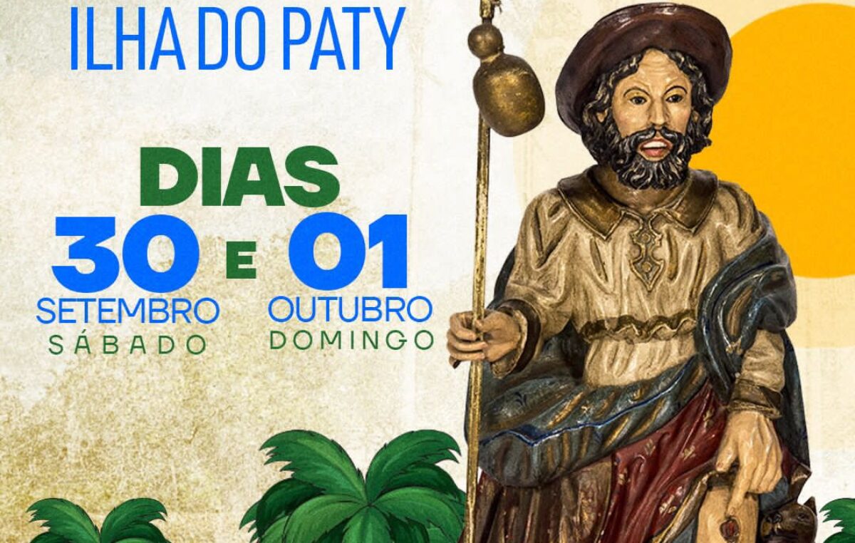 Confira a Programação dos Festejos a São Roque na Ilha do Paty
