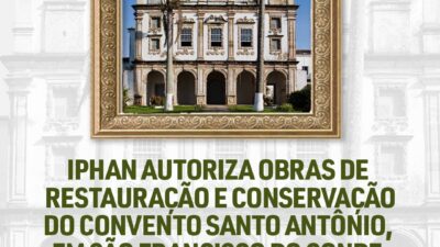 IPHAN autoriza obras do Convento Santo Antônio, em São Francisco do Conde