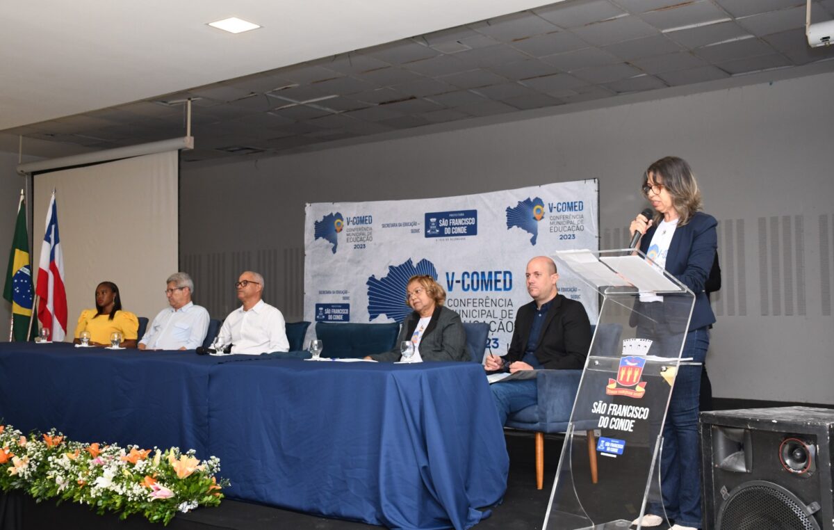 V Conferência Municipal de Educação foi realizada em São Francisco do Conde – Ba