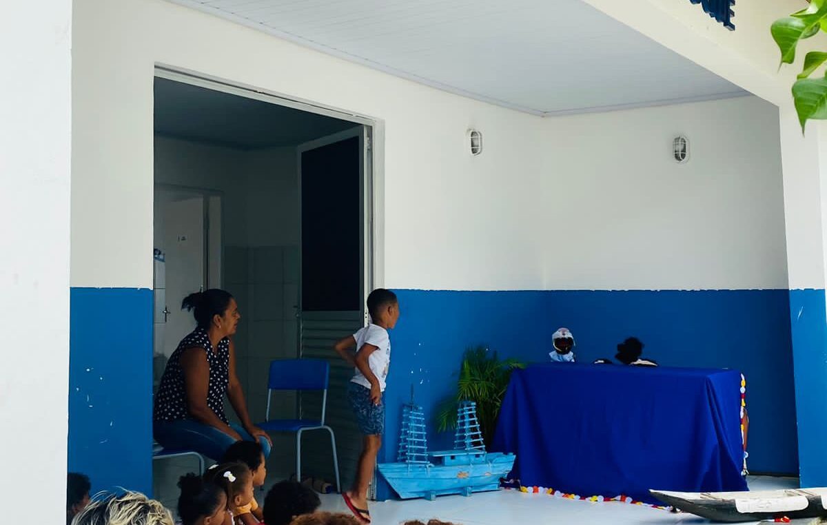 Ação em alusão ao novembro negro realizado na última quarta-feira na Ilha do Paty