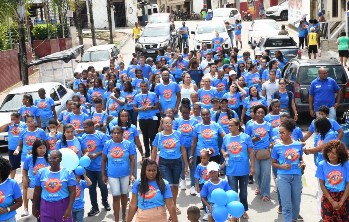 São Francisco do Conde celebra a diversidade e a inclusão na |||ª Caminhada pelo Dia Mundial do Autismo