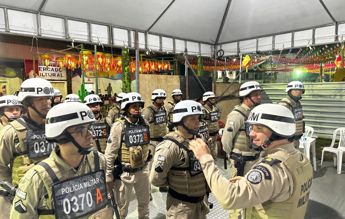 Arraiá da segurança em São Francisco Conde