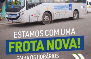 Um ano do sistema de ônibus urbano e nova frota