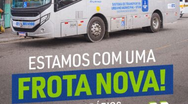 Um ano do sistema de ônibus urbano e nova frota