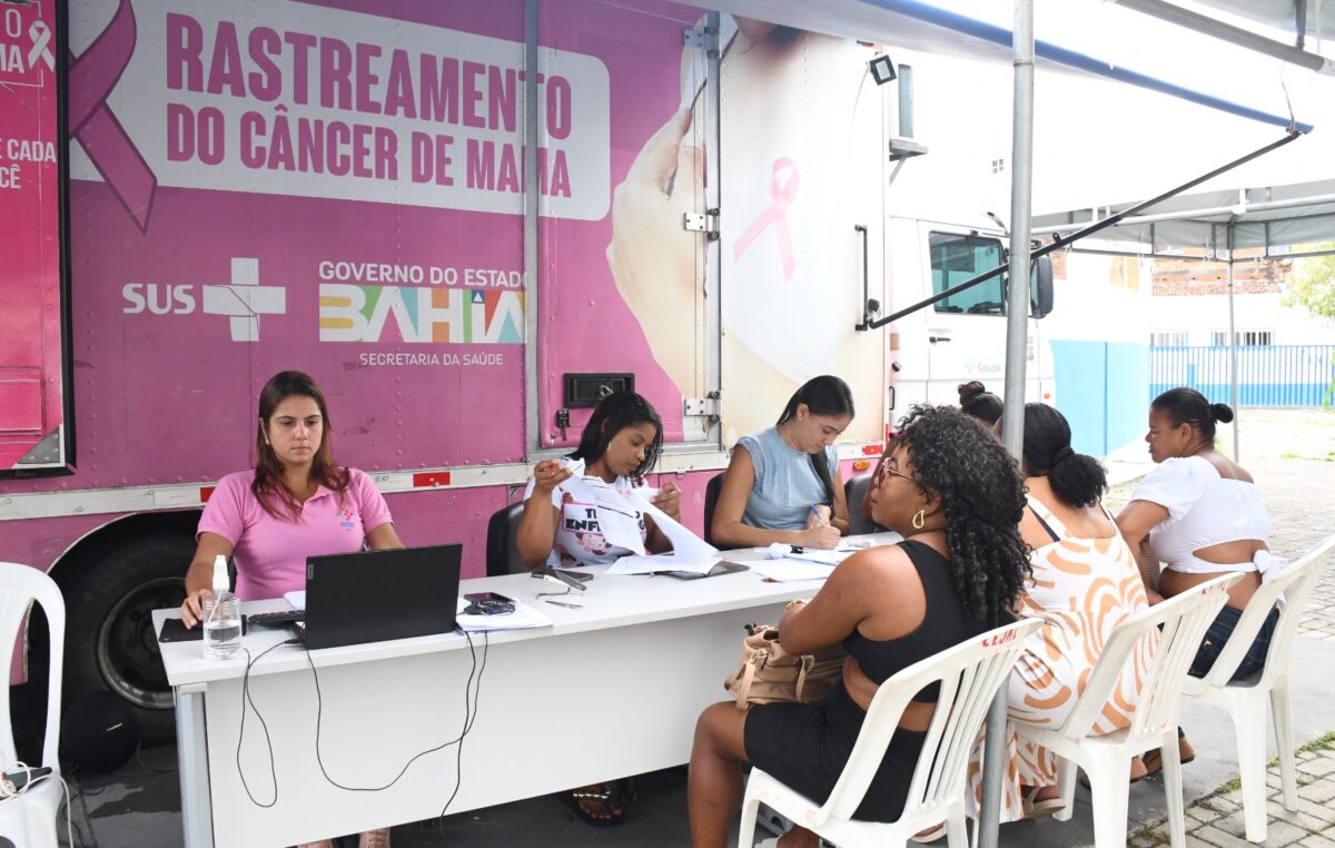 Carreta Rosa já está em São Francisco do Conde e reforça a importância da prevenção ao câncer de mama