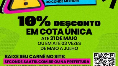 IPTU 2025: Prefeitura lança campanha do IPTU e contribuinte pode realizar pagamento de cota única com 10% de desconto até 31 de maio