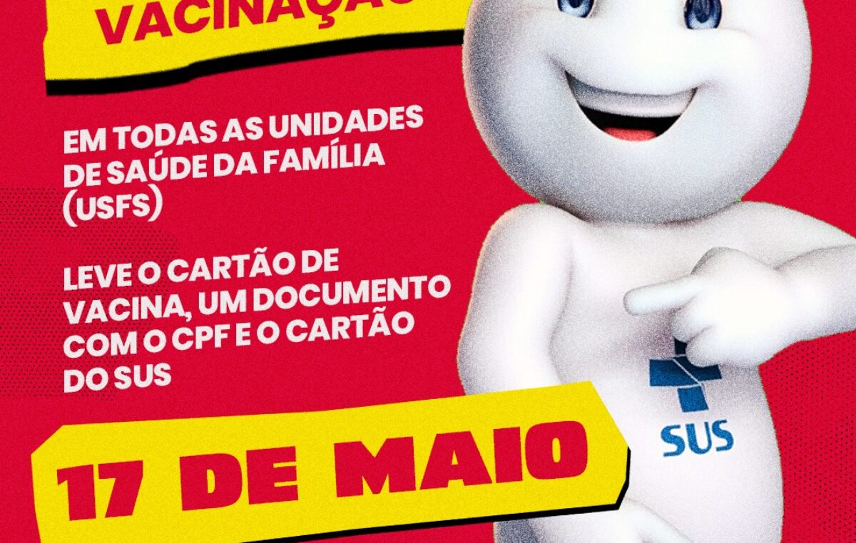 SFC: Todas as Unidades de Saúde da Família abrem para Dia D de vacinação municipal contra influenza neste sábado (17)