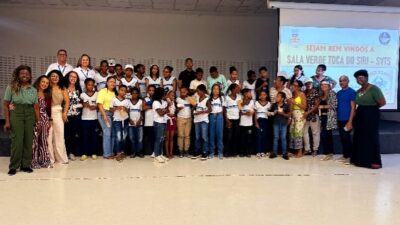 SEDUC e ACELEN realizam ação socioeducacional, em São Francisco do Conde, em comemoração ao Dia da Biodiversidade