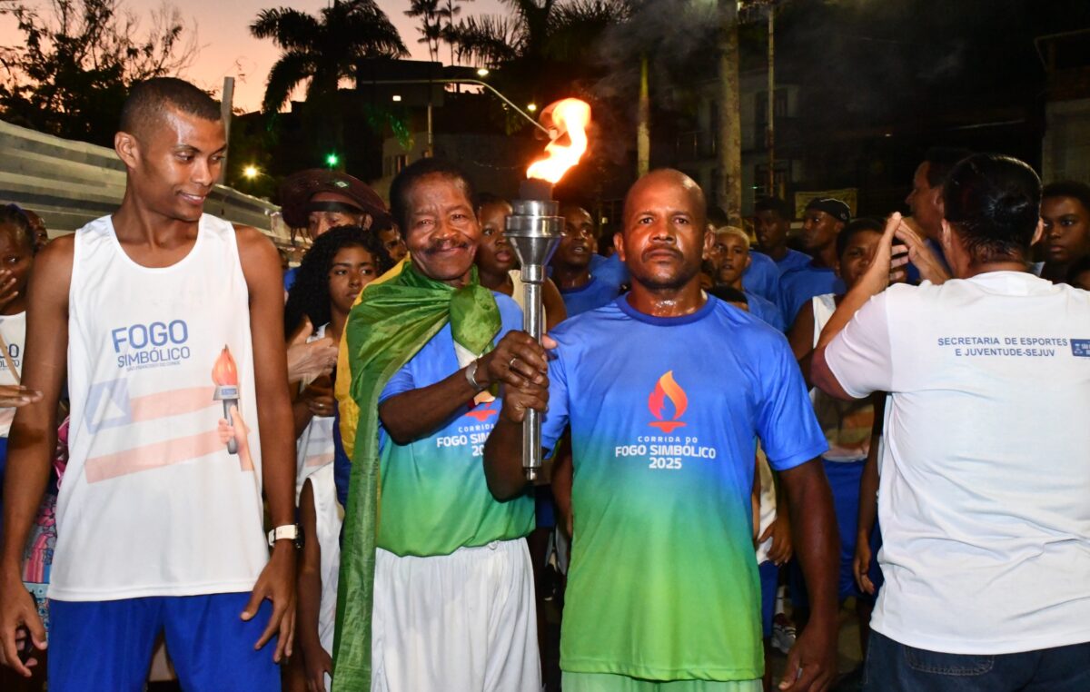 Chegada do Fogo Simbólico 2 de Julho em São Francisco do Conde celebra união histórica dos povos do Recôncavo
