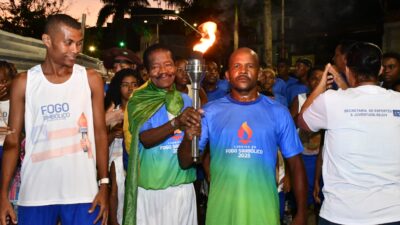 Chegada do Fogo Simbólico 2 de Julho em São Francisco do Conde celebra união histórica dos povos do Recôncavo