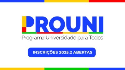 Inscrições para o PROUNI 2025.2 começam nesta segunda-feira (30)