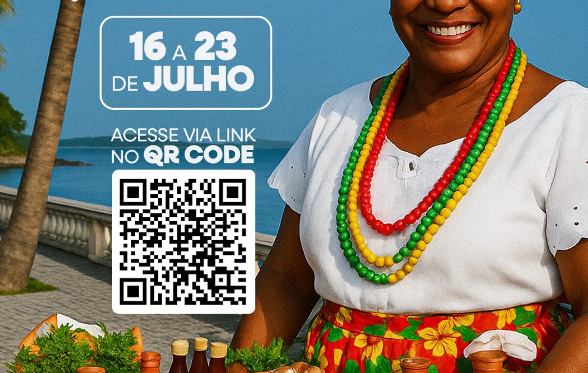 SECULT abre Cadastramento das Baianas (os) de Acarajé do município; as inscrições serão via formulário eletrônico