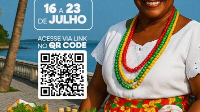 SECULT abre Cadastramento das Baianas (os) de Acarajé do município; as inscrições serão via formulário eletrônico