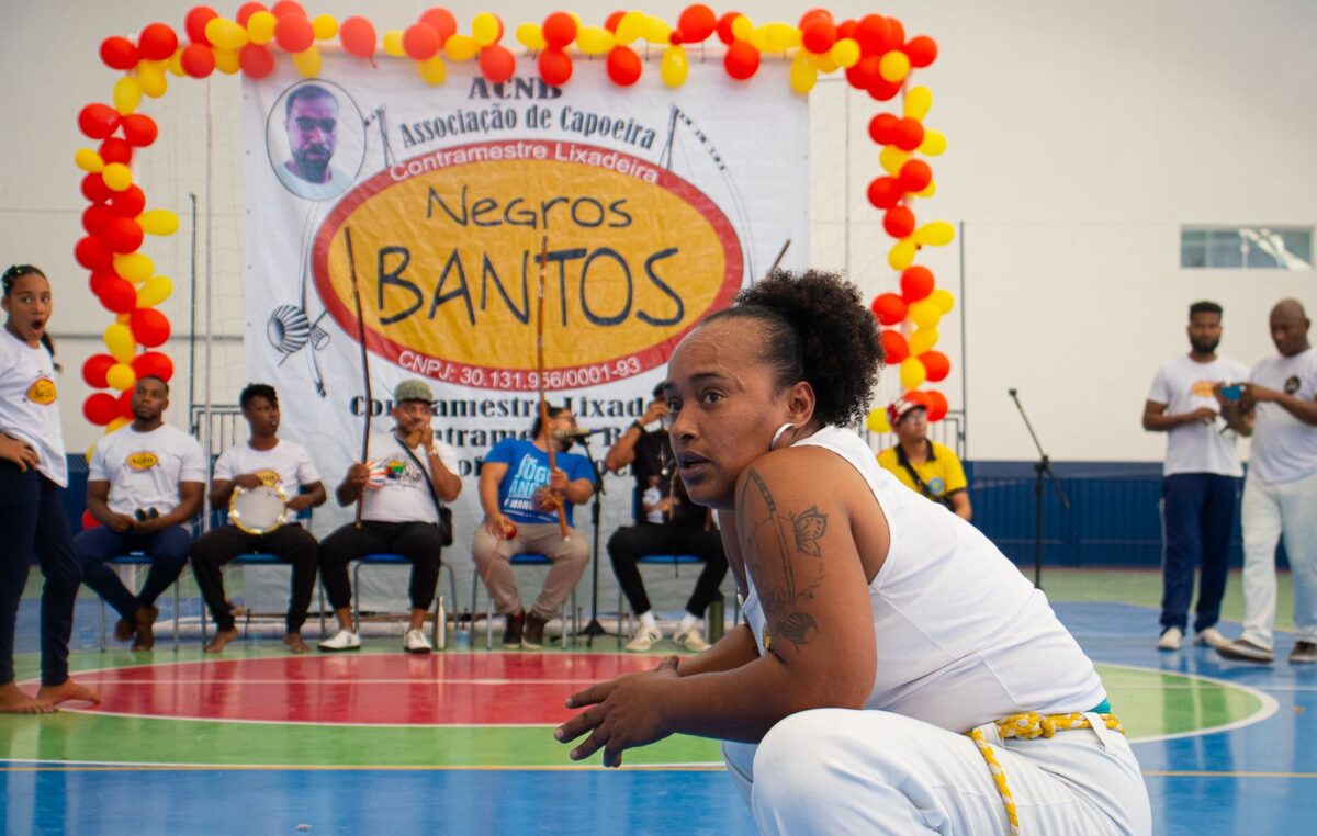 Festival de Capoeira reúne jovens atletas no CEMEI em dois dias de atividade esportiva